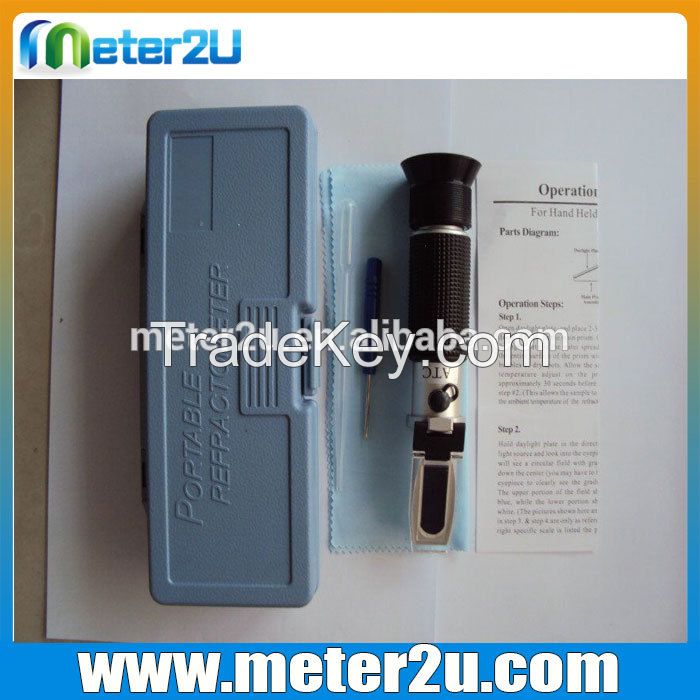 New Potable Brix Meter Refractometer RHB0-90 with Cheap Price