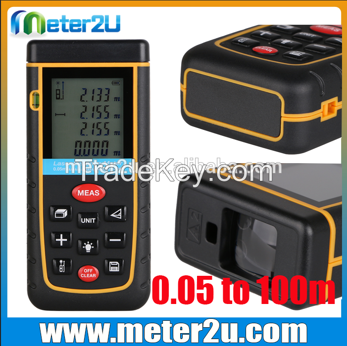 Digital laser distance meter 100m measuring instruments