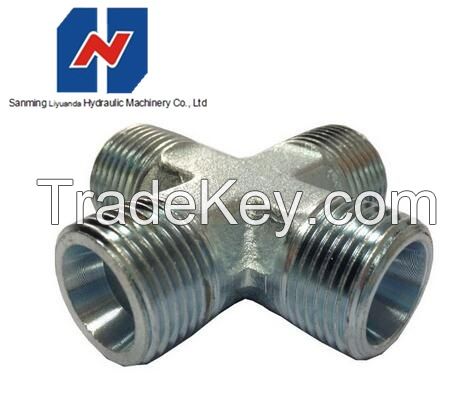 Carbon Steel Hyraulic 4-Way Cross Pipe Fitting (XD XC)