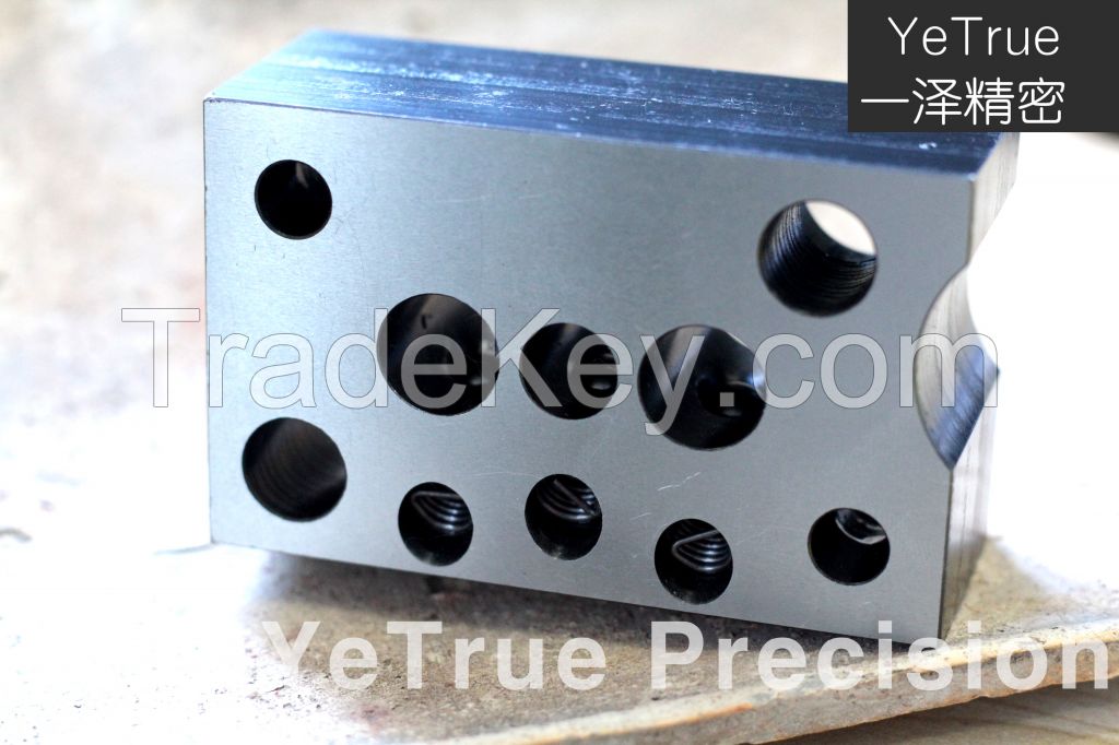 YeTrue Brass Graphite Block for Mold , Precision Parts for Punches and Dies