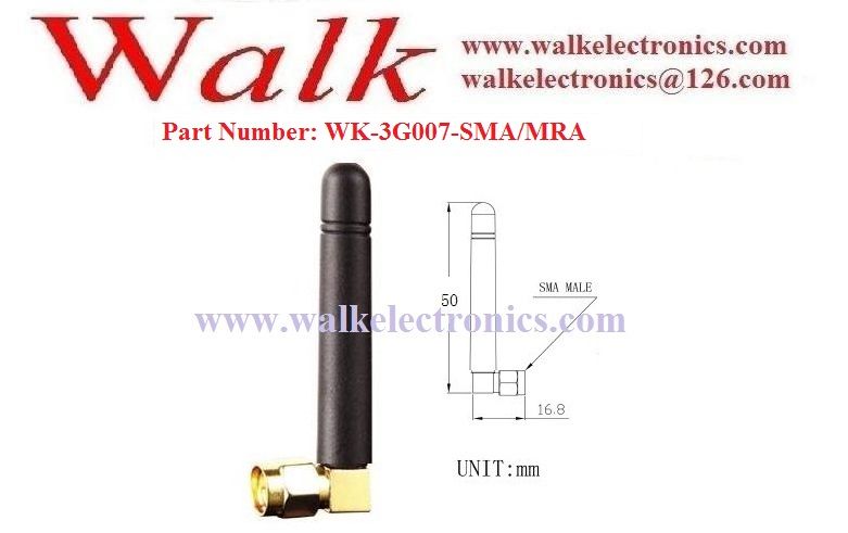 gsm 3G rubber antenna, short gsm antenna, small size 3g antenna, SMA antenna, quad band antenna, multi band antenna