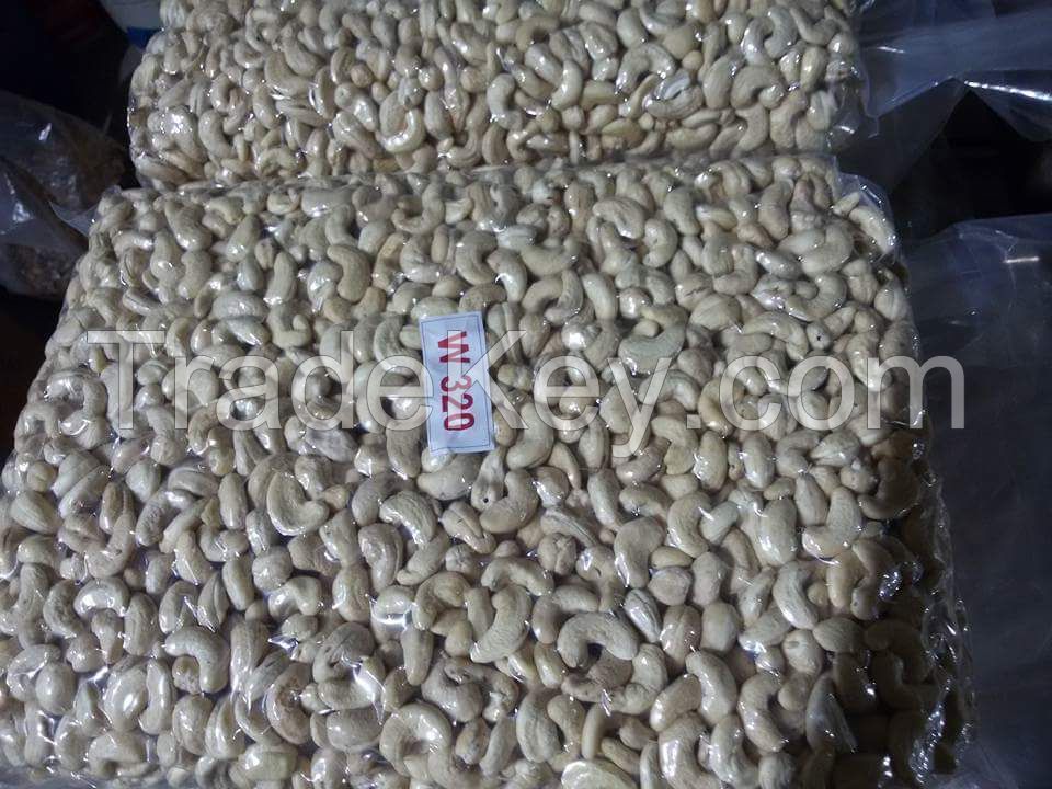 Cashew nuts, coffee, green coffee, cocoa