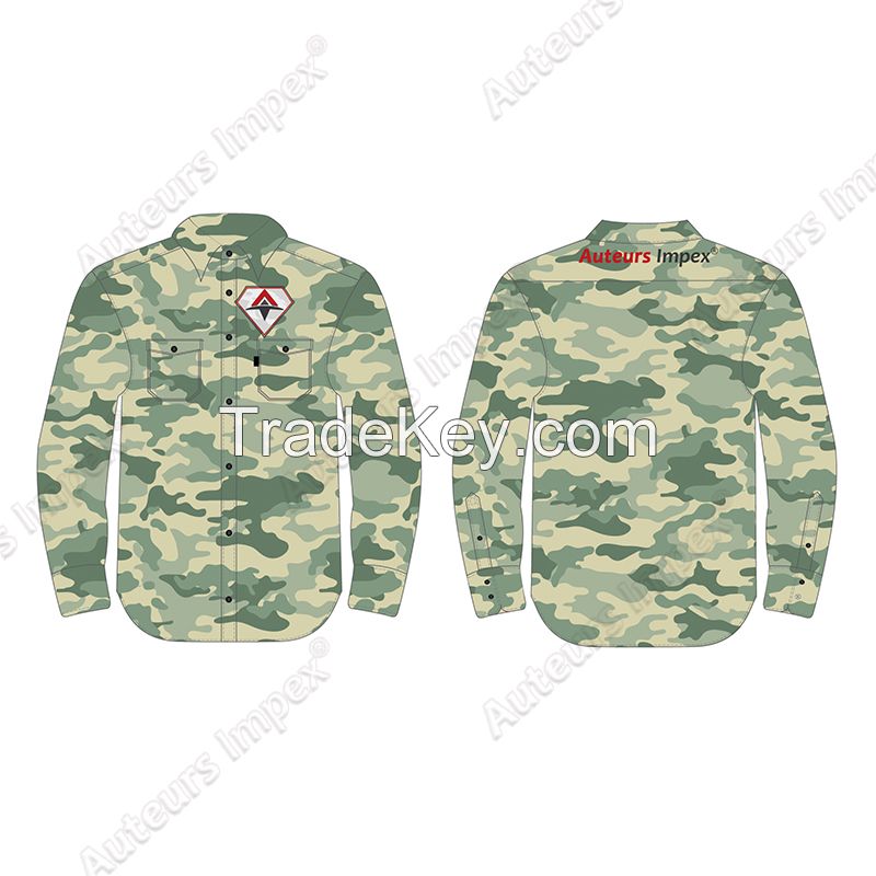 Custom Long Sleeve Work Shirts