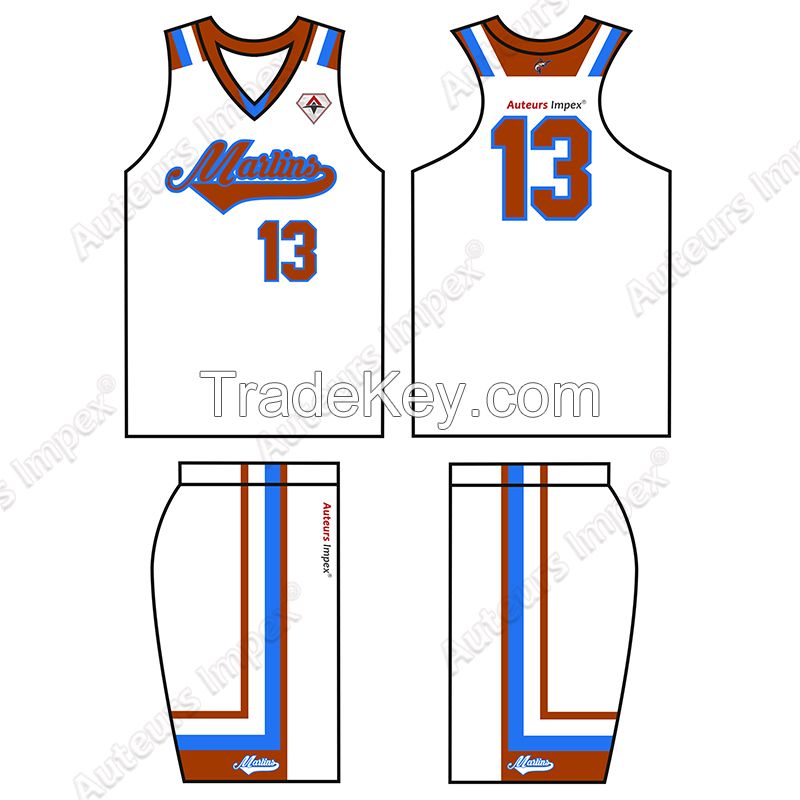 Custom Made Basketball Uniforms