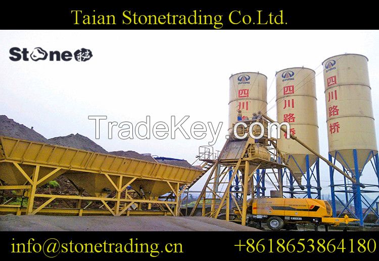 HZS75 concrete batching plant