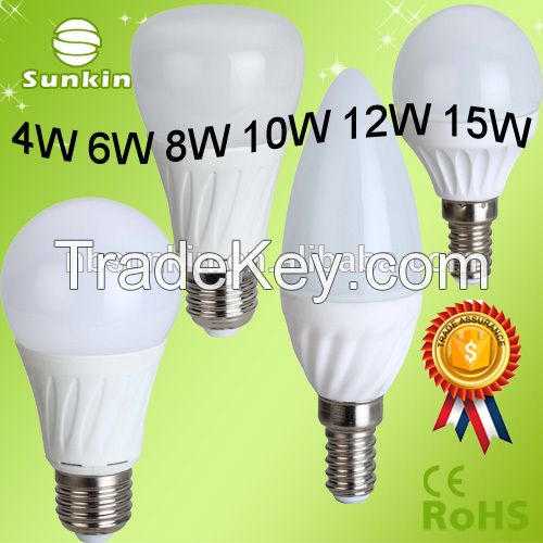 2016 hot sale C37 G45 e14 led candle bulb,candle led bulb,led light bulb from Ningbo China