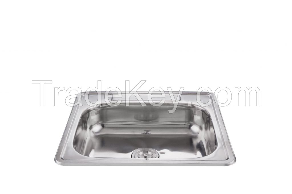 Single big volume discount rectangular kitchen washing sink WY2522