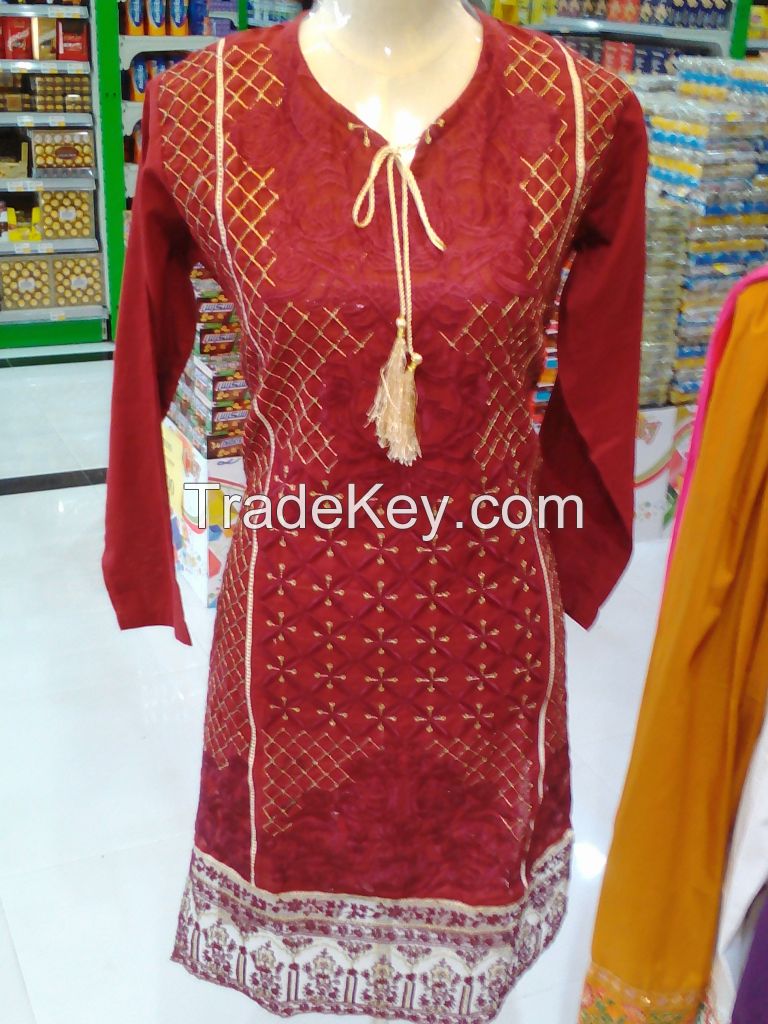 embroidered ladies kurti