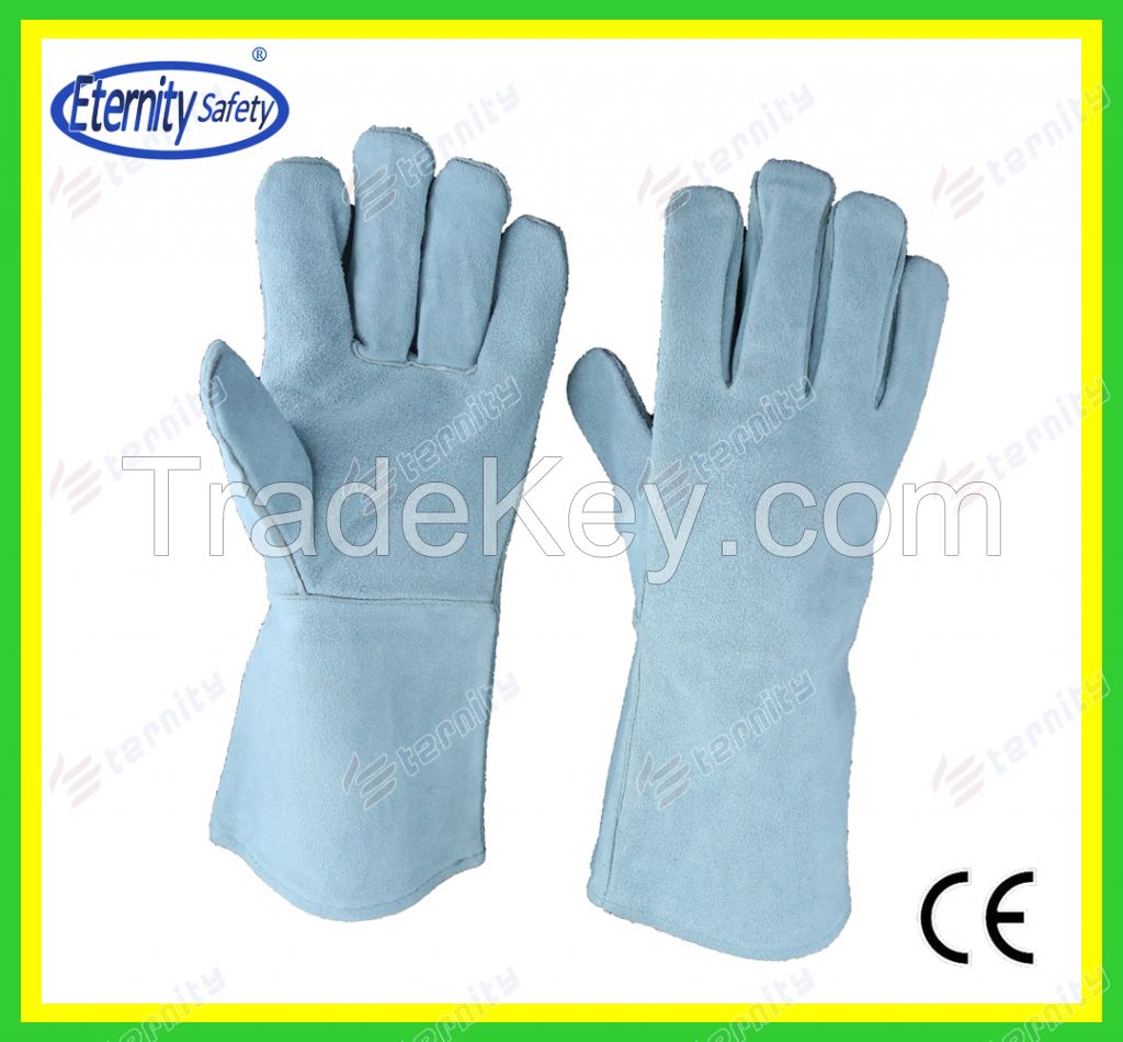 best quality customized natural color welding glove