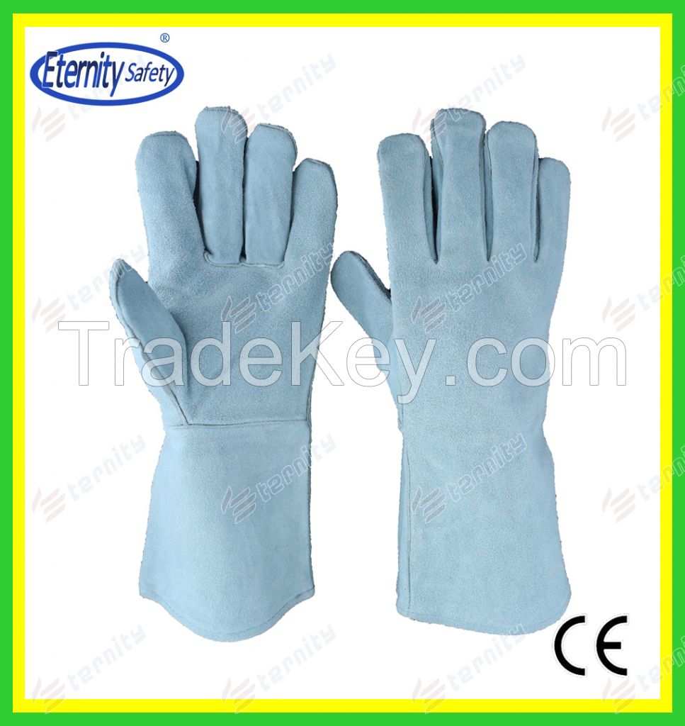 best quality customized natural color welding glove