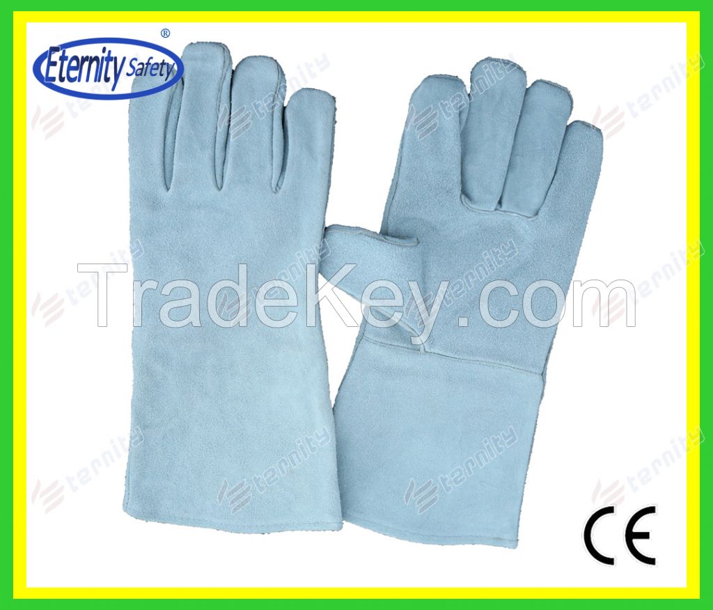 best quality customized natural color welding glove