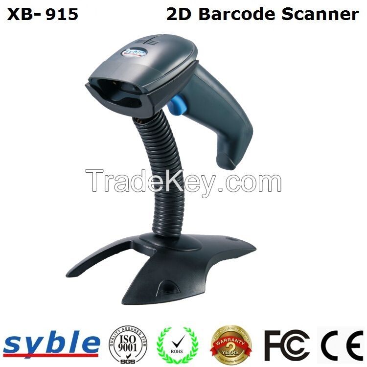 1D CCD Barcode Scanners with 2m USB Cable &amp; Stand