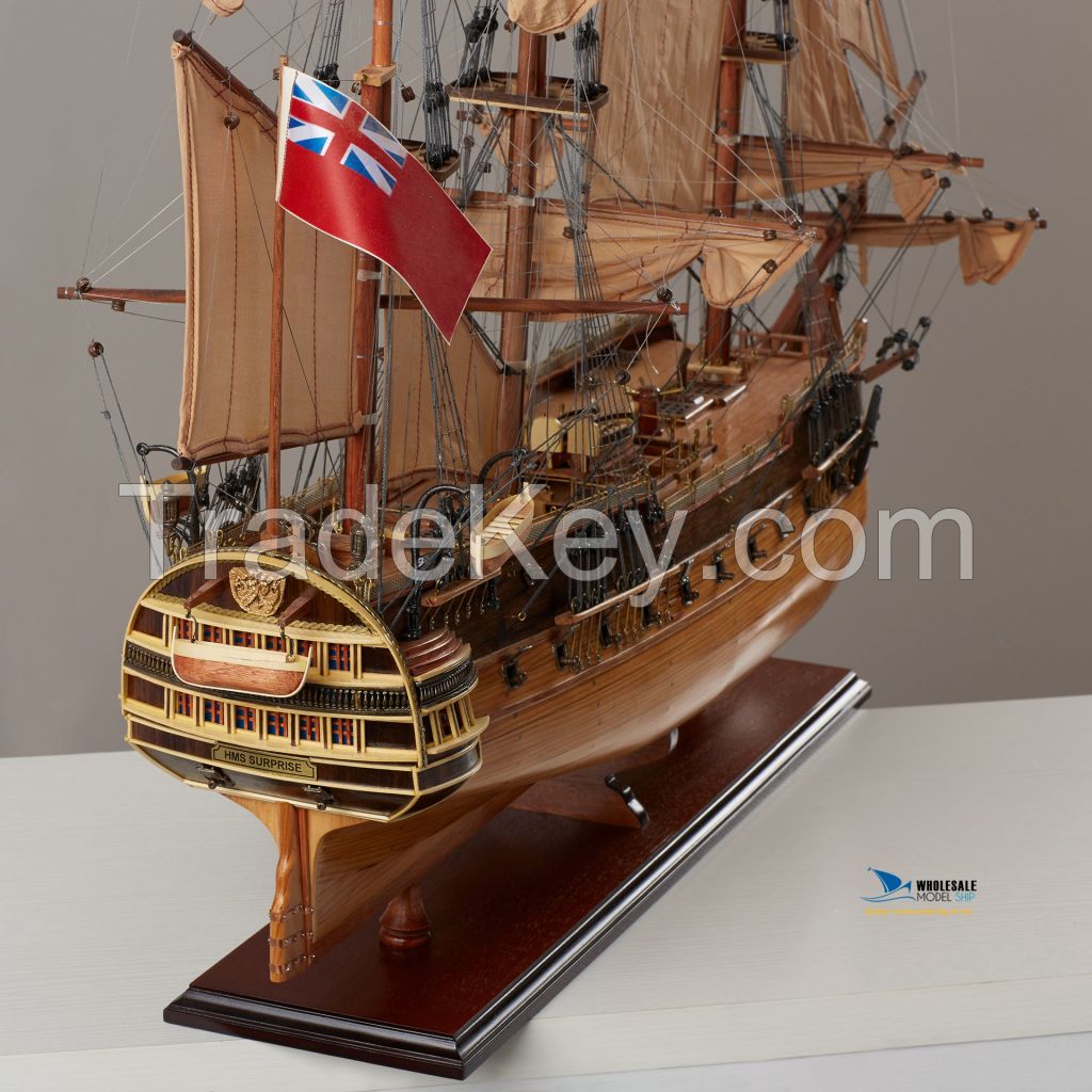 HMS SURPRISE MODEL BOAT