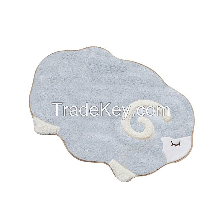 Animal shaped floor mat