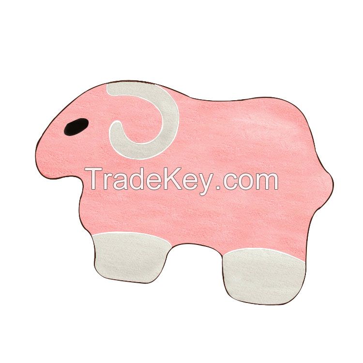 animal shaped floor mat