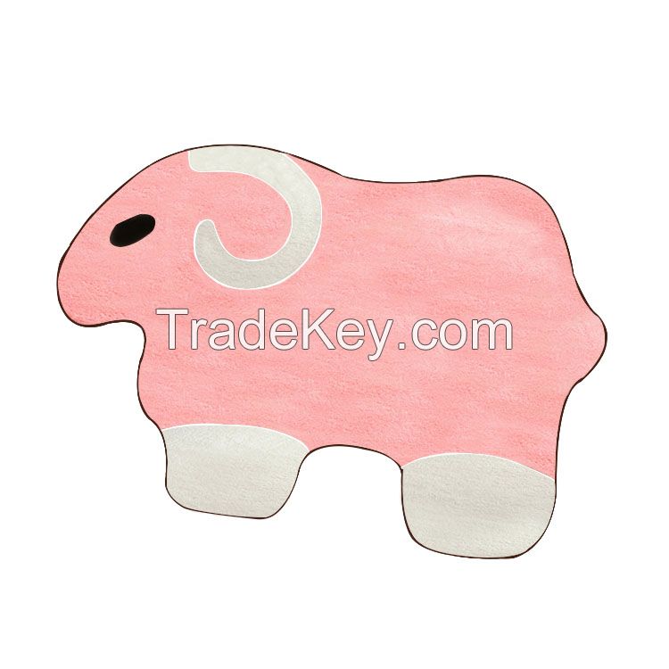 animal shaped floor mat