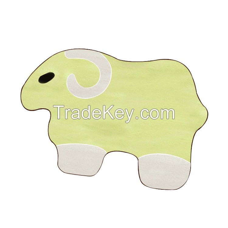 animal shaped floor mat