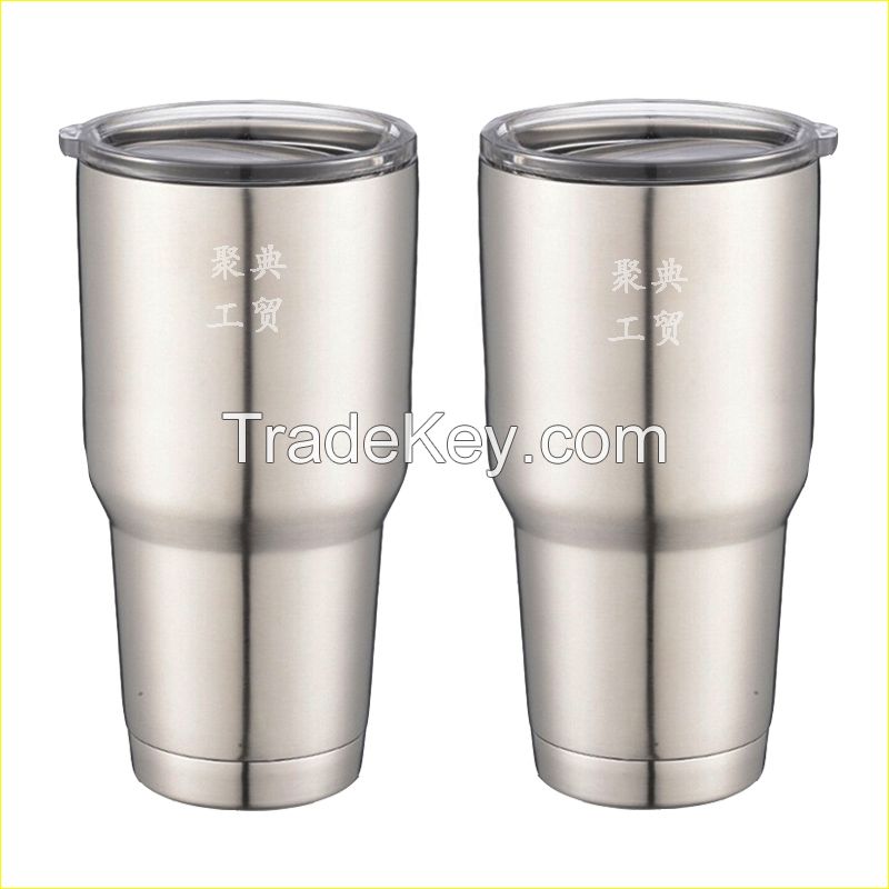 12oz 20oz 30oz double wall stainless steel ye ti cup water bottle