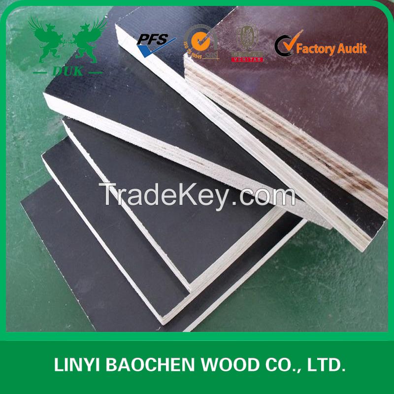 Black Film Faced Plywood For Construction with Best quality