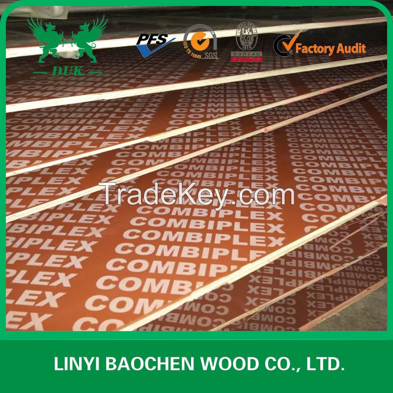 Cheap building construction materials, film faced plywood for sale