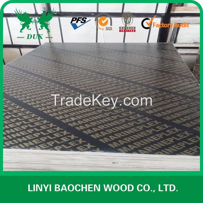 Black Film Faced Plywood For Construction with Best quality