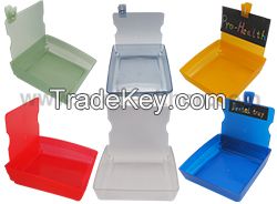 Dental Plastic Container Tray with Clip