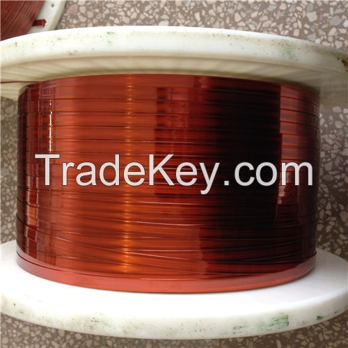 Large polyimide conforms to the polyamide-imide flat enamelled wires