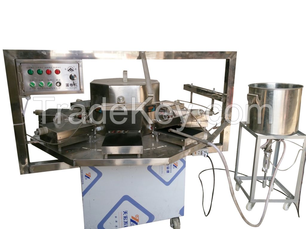 High Quality Egg Roll Maker Machine waffle roll machine