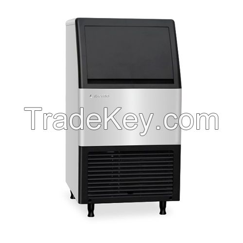 Flow Type Integrated Ice Maker With High Efficiency