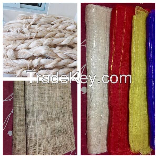 Abaca Fiber and Sinamay