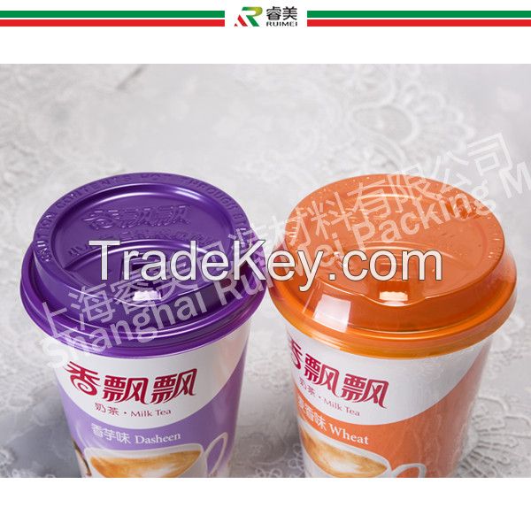 polyolefin shrink film used in instant milk tea packaging