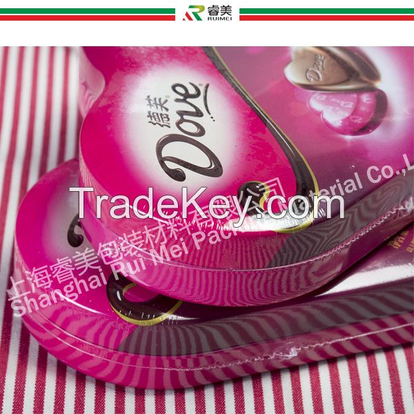 polyolefin shrink film used in Chocolate packaging