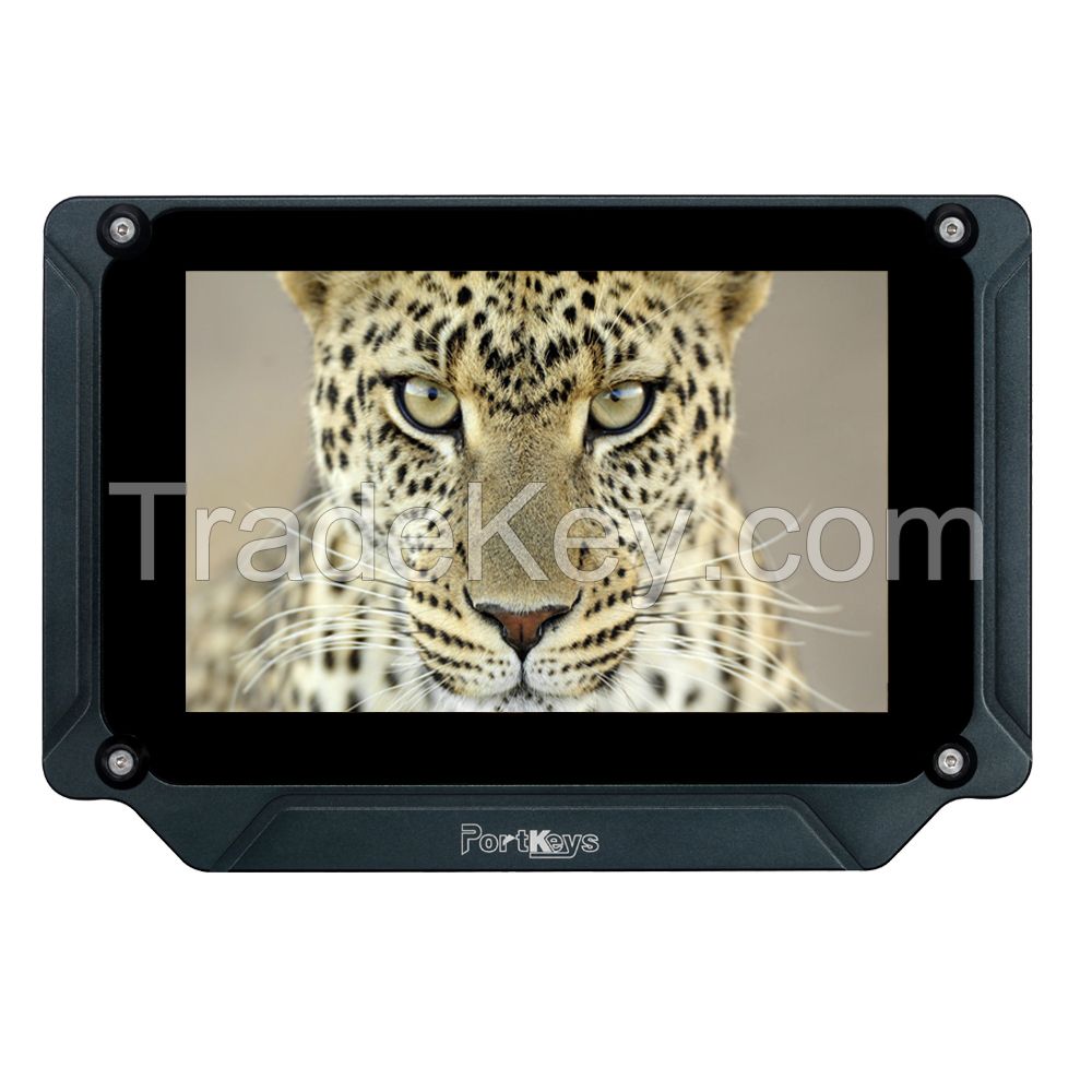 Portkeys 7 inch FHD Ultra-bright 1700cd/m2 Professional Director Monitor with 3G-SDI HDMI input/ouput