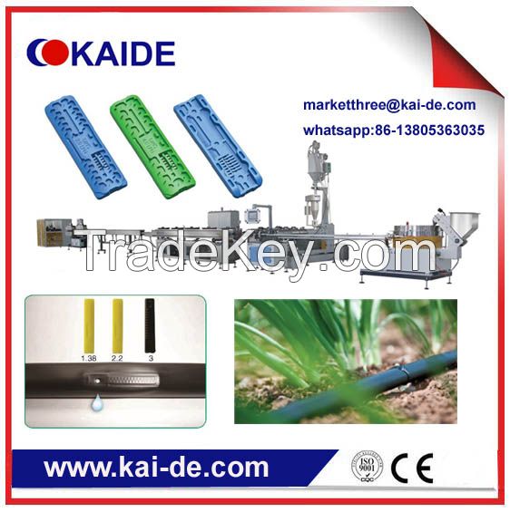 Flat Emitter Drip Irrigation Tape Extrusion Line/Extruder Machine