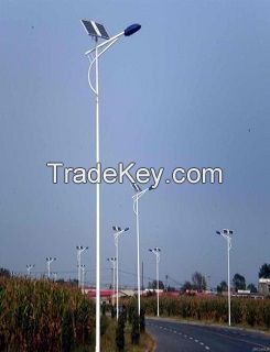 LED Solar Street Light Lamp Applied to Countryside Street Widely