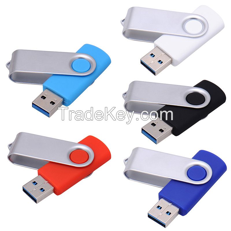 Cheapest Swivel 128GB USB 3.0 Flash Drive China Supplier