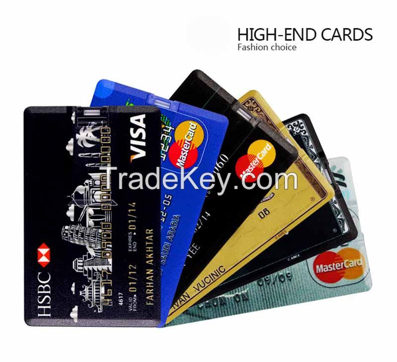 Business Credit Card USB Flash Drive Pendrive Memory Stick 8GB