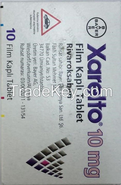 XARELTO 10 MG 10 TB