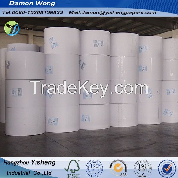 Waste Paper Pulp White Coated Grey Back Duplex Board In Sheet