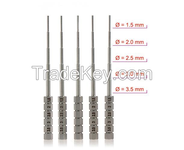 coil jig stainless for DIY rda atomizer tool ss micro coil wick jig wrapping coil 1.5, 2.0, 2.5, 3.0, 3.5mm Diameter ..