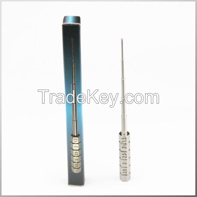 coil jig stainless for DIY rda atomizer tool ss micro coil wick jig wrapping coil 1.5, 2.0, 2.5, 3.0, 3.5mm Diameter ..