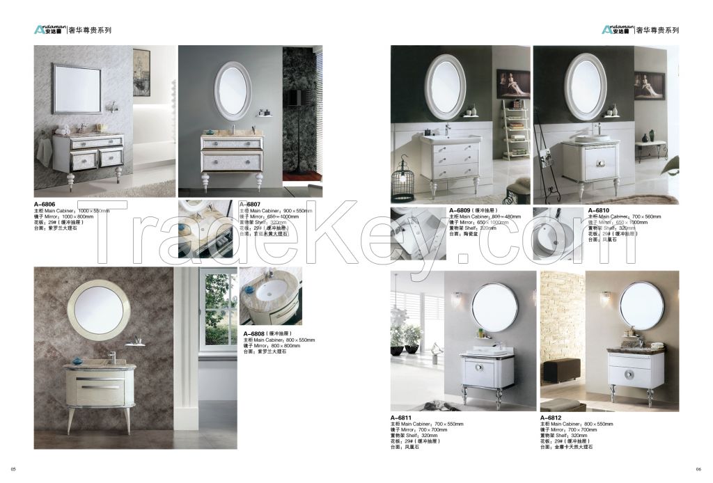 stainless steel bathroom cabinet Color sample  High quality Good price