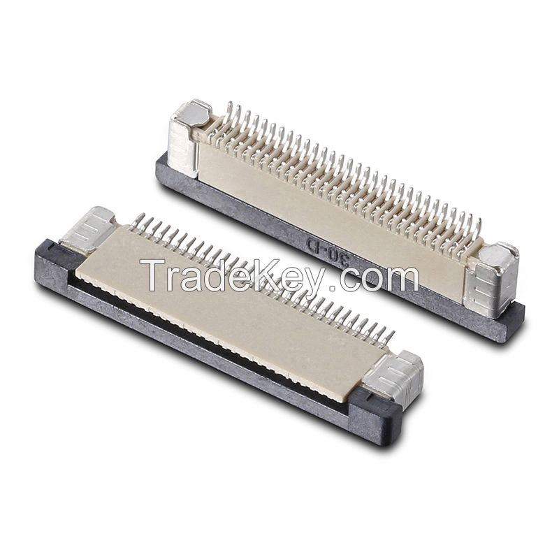 Flexible printed circuits connector supplier wholesale 1.0mm pitch FPC connectors