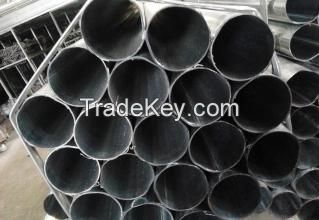 galvanized &amp; black round steel pipe