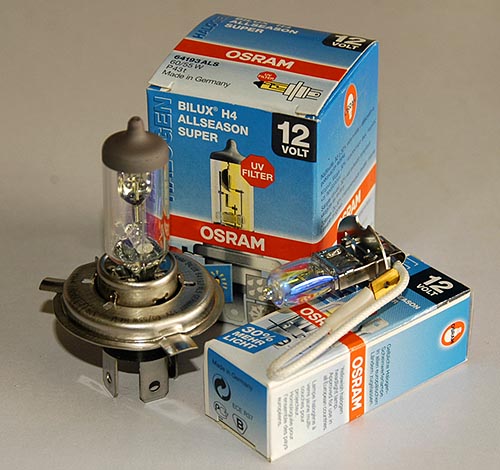 auto light bulb (halogen)