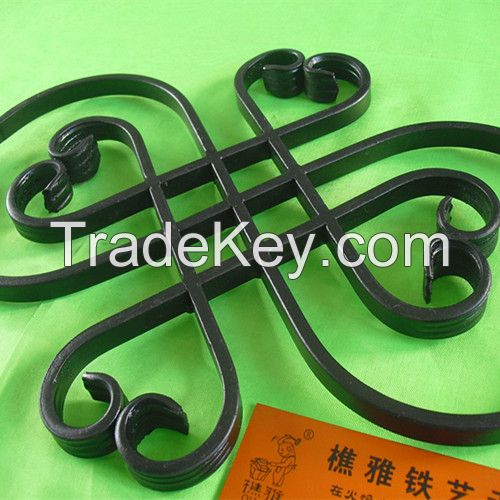 Wrought iron parts (casting iron flower)