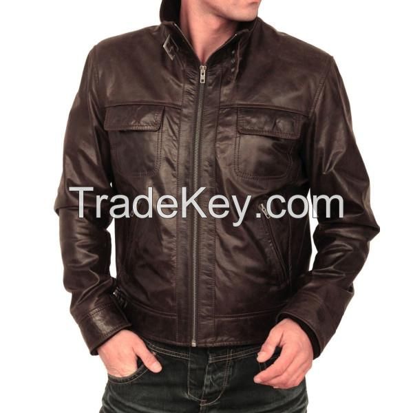 Mens Leather Fashion Jacket | Mens Leather jacket