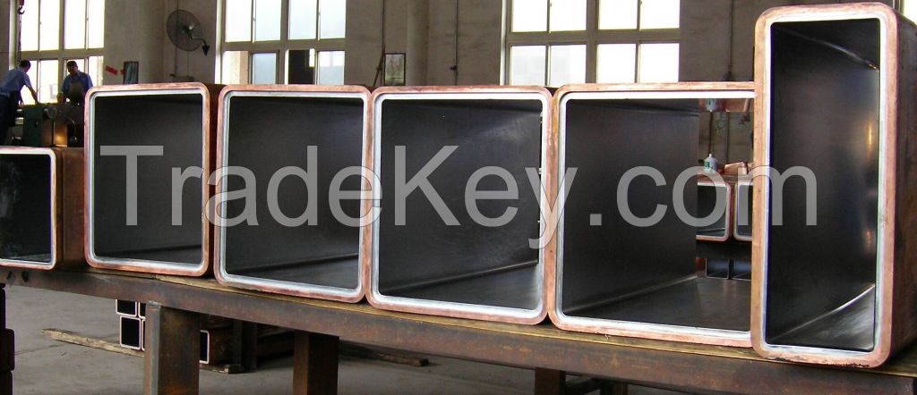 copper mould tube, continuous casting machine