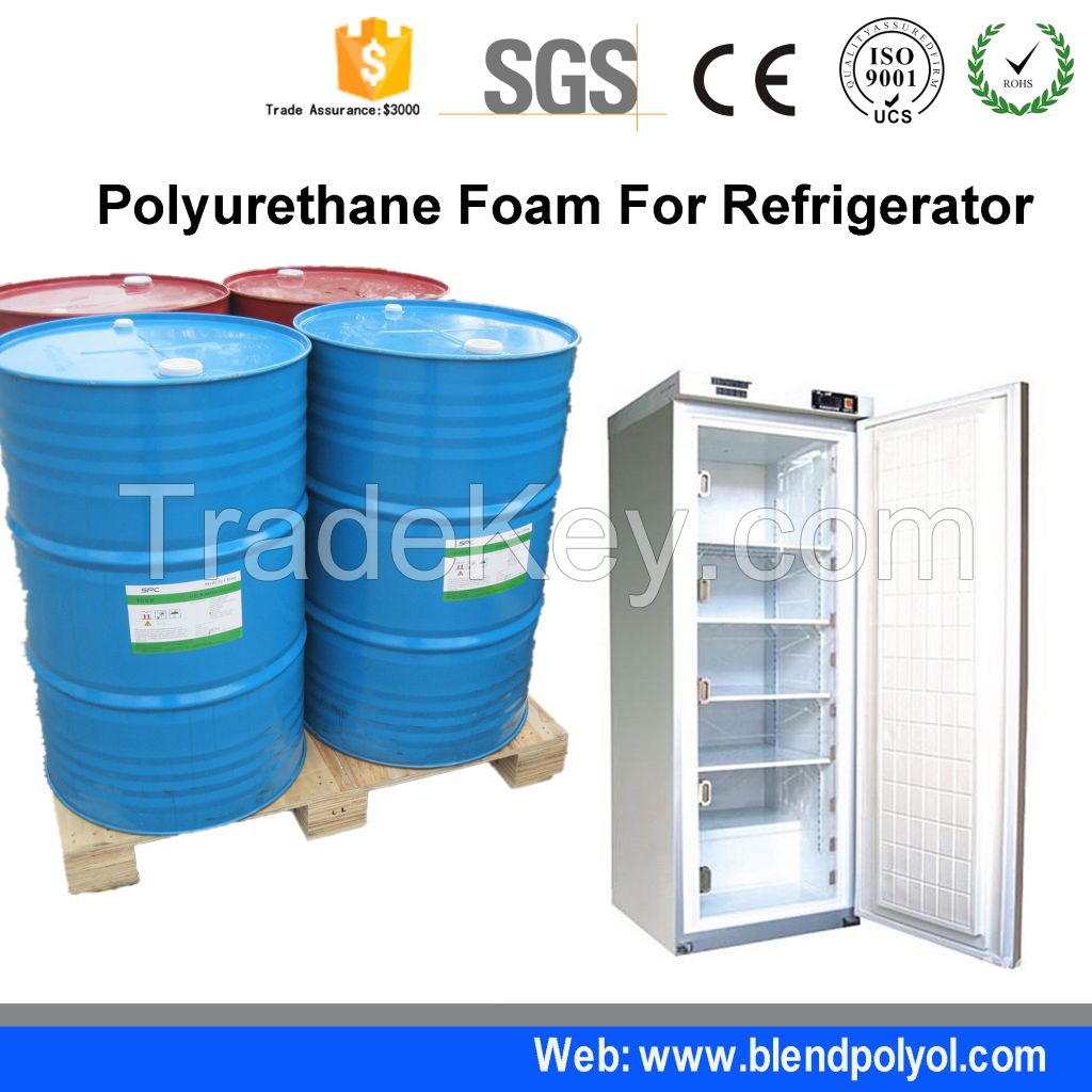 China polyol isocyanate polyurethane raw material for refrigerator panel foam