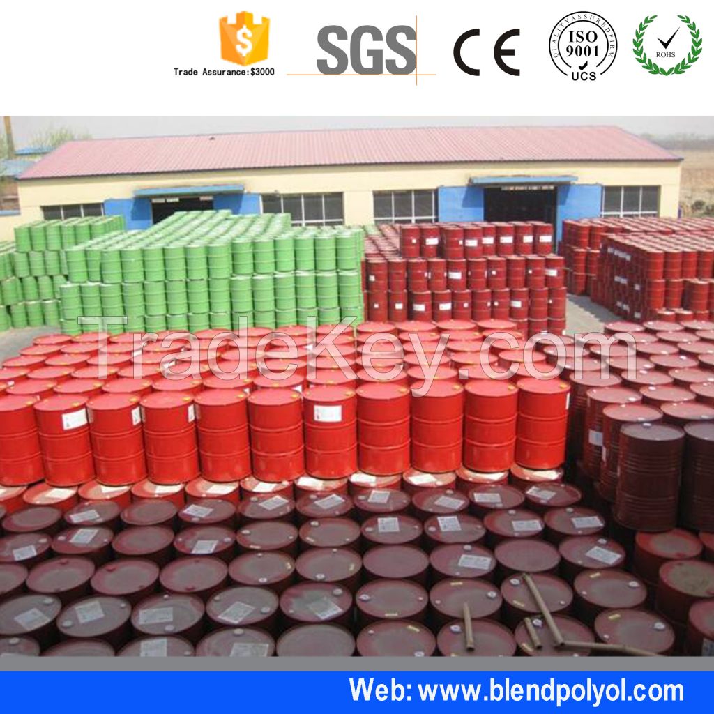 China polyol isocyanate polyurethane raw material for refrigerator panel foam